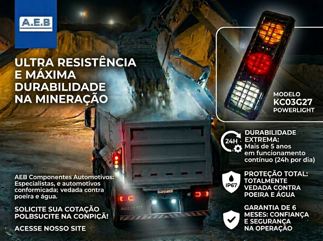 Como Reduzir Custos de Manutenção em Operações de Mineração com Iluminação LED de Alta Durabilidade