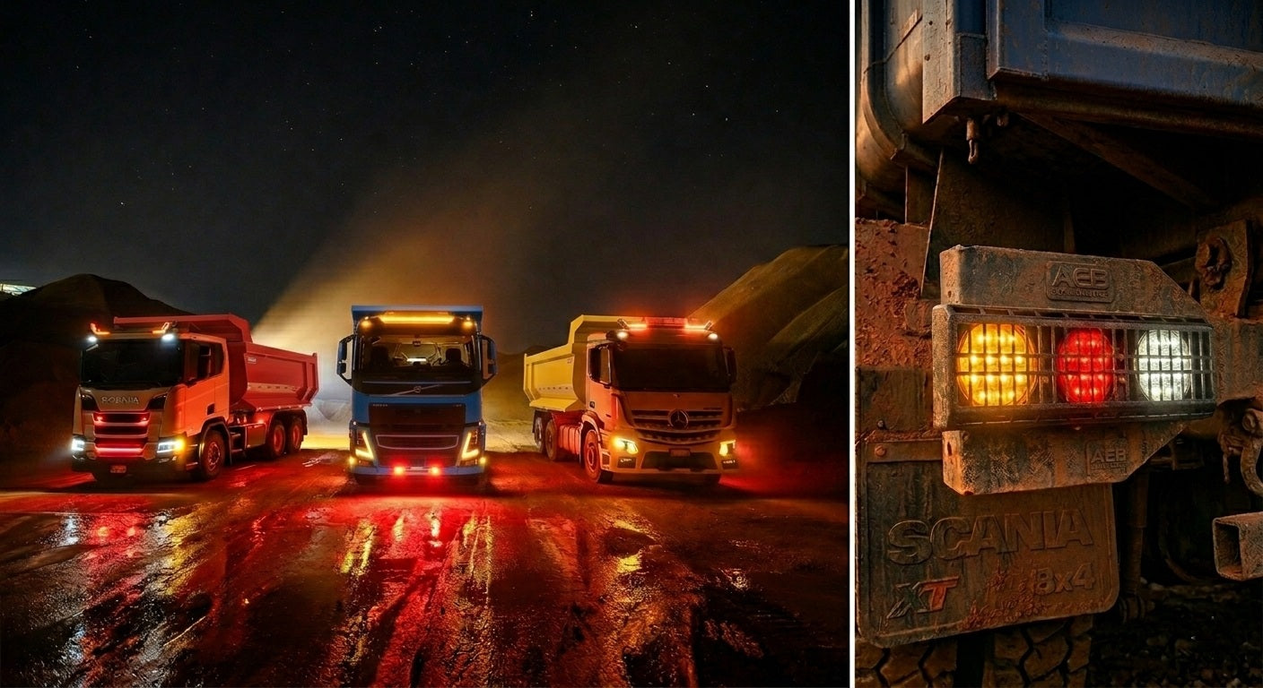 Os Gigantes Off-Road da Mineração Brasileira: Scania XT, Volvo FMX e Mercedes-Benz Arocs