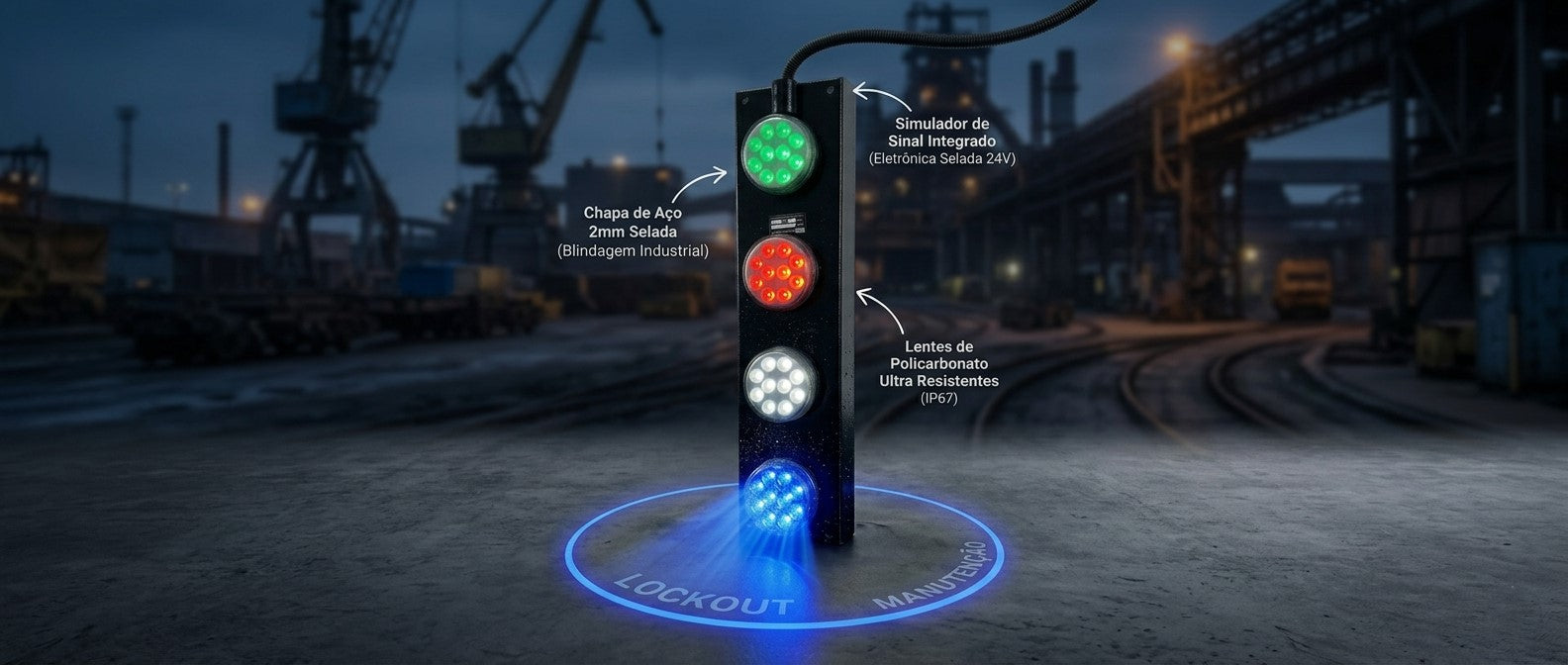 Engenharia de Visibilidade e Alta Disponibilidade: O Impacto do Sinalizador Powerlight KC04 na Segurança de Frotas e Ativos Críticos
