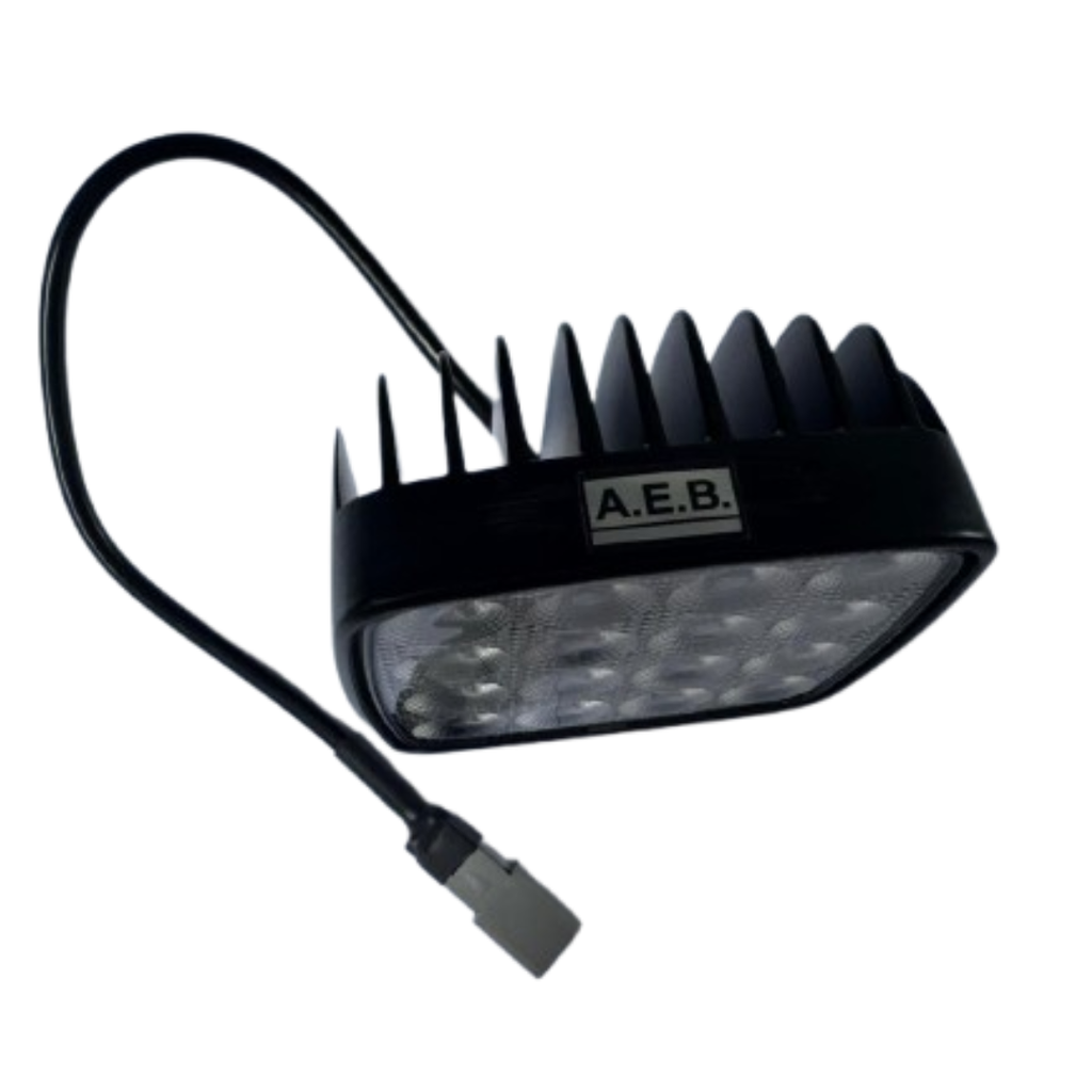 Farol de Milha Quadrado 16 Leds 48W Bivolt