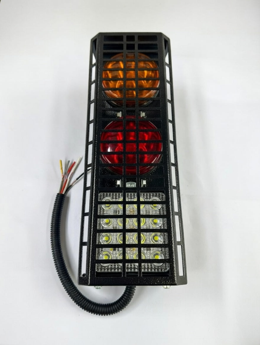 Sinalizador / Lanterna Traseira KC03G27 Powerlight com Grade de Proteção