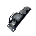 Sinalizador / Lanterna Traseira KC03RM27 com Farol de Milha Acoplado
