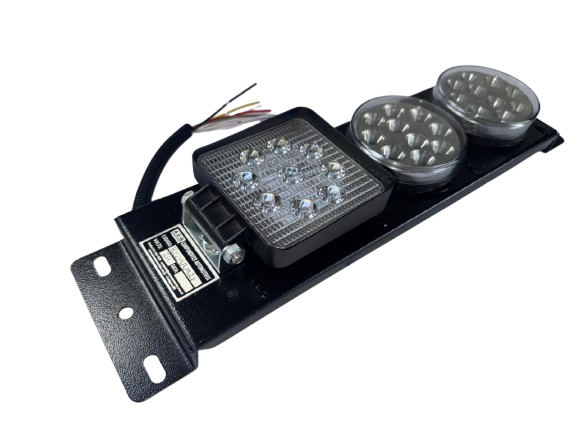 Sinalizador / Lanterna Traseira KC03RM27 com Farol de Milha Acoplado