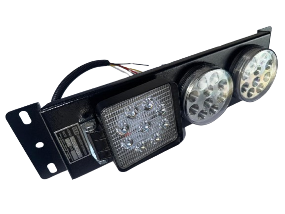 Sinalizador / Lanterna Traseira KC03RM27 com Farol de Milha Acoplado
