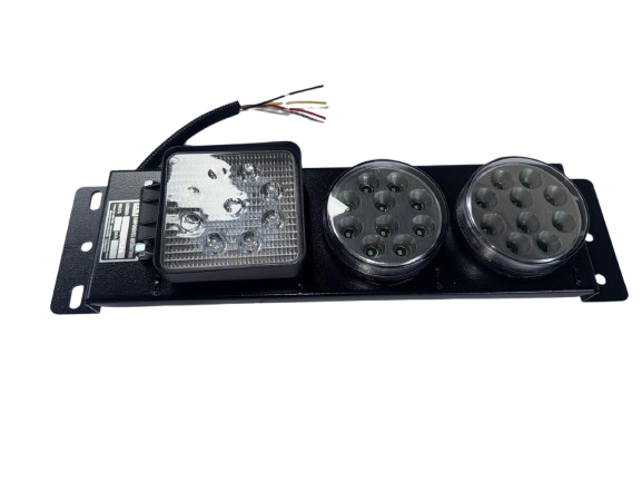 Sinalizador / Lanterna Traseira KC03RM27 com Farol de Milha Acoplado