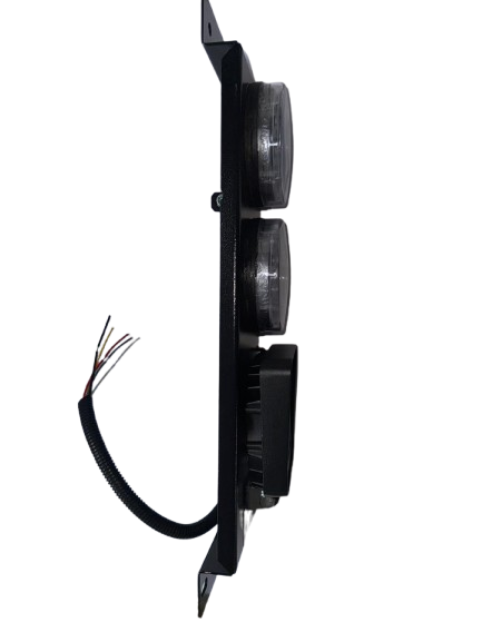 Sinalizador / Lanterna Traseira KC03RM27 com Farol de Milha Acoplado
