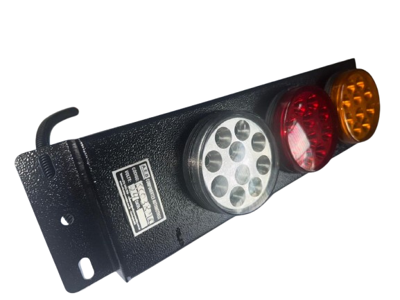 Sinalizador / Lanterna Traseira KC03RM com Lentes Coloridas