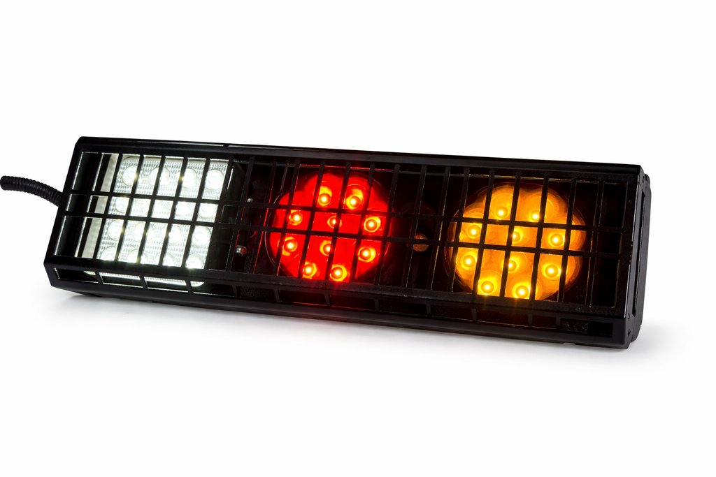Sinalizador / Lanterna Traseira KC03G27 Powerlight com Grade de Proteção