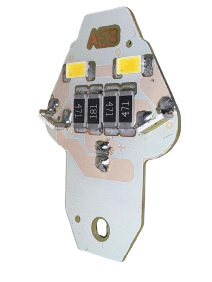 Módulo Placa LED Farol Principal Volvo FH FM 2010 a 2014 24V 70W Branco Frio 8291488 AEB